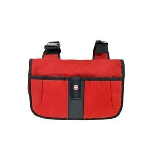 Victorinox Swiss Army Waist Bag Belt Bag Red Adjustable Crossbody Hiking Nature